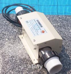 220V 3000W Swimming Pool Thermostat SPA Heater Electric Bathtub Heating Pump