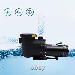 230V /115V 2.0HP 1500W INGROUND ABOVE GROUND SWIMMING POOL WATER PUMP WithStrainer