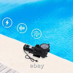 230V /115V 2.0HP 1500W INGROUND ABOVE GROUND SWIMMING POOL WATER PUMP WithStrainer