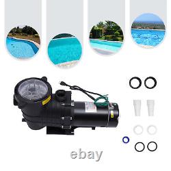 230V /115V 2.0HP 1500W INGROUND ABOVE GROUND SWIMMING POOL WATER PUMP WithStrainer