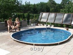 24x12ft oval Swimming pool kit above ground or in ground