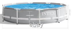 26701EH Prism Frame Premium Above Ground Swimming Pool Set 10ft x 30in