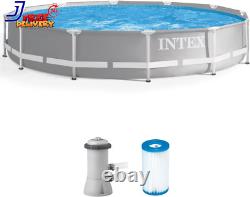 26711EH Prism Frame Premium above Ground Swimming Pool Set 12Ft X 30 FREE SHIPP