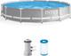 26711eh Prism Frame Premium Above Ground Swimming Pool Set 12ft X 30in Includ