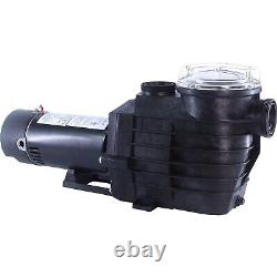 2HP 110-240v 6500GPH INGROUND Swimming POOL PUMP MOTOR with Strainer 2 thread NPT