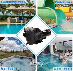2HP 110V Pool Pump 111GPM for Inground & Above Ground Swimming Pools
