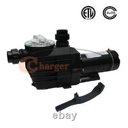 2HP 115-230v 2 thread NPT IN GROUND Swimming POOL PUMP MOTOR with Strainer