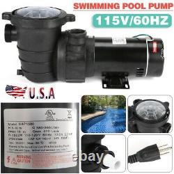 2HP 115V In Ground Swimming Pool Pump Motor High Flow with Strainer Filter Basket