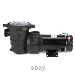 2HP 115V In Ground Swimming Pool Pump Motor High Flow with Strainer Filter Basket