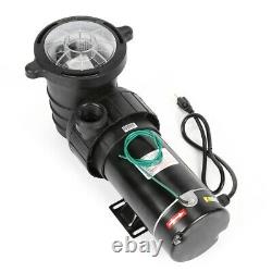 2HP 115V In Ground Swimming Pool Pump Motor High Flow with Strainer Filter Basket