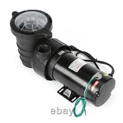 2HP 115V In Ground Swimming Pool Pump Motor High Flow with Strainer Filter Basket