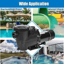 2HP Dual Speed High-Flo INGROUND Swimming POOL PUMP Strainer Energy Saving 230v