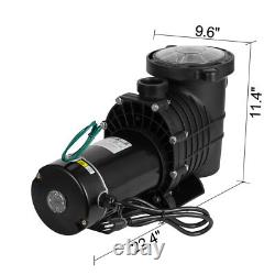2HP For Hayward Swimming Pool Pump Motor InGround with Strainer Filter 110-240V