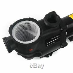 2HP In-Ground / Above Ground Swimming Pool Pump 2-Speed with Slip-On Fitting Set