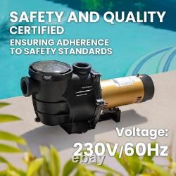 2HP In-Ground Swimming Pool Pump Dual Speed High Flow 2 Inlet 230V High Flow 2HP In-Ground Swimming Pool Pump Dual Speed High Flow 2 Inlet 230V High Flow