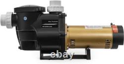 2HP In-Ground Swimming Pool Pump Variable Speed 2 Inlet 230V High Flo with Slip-O