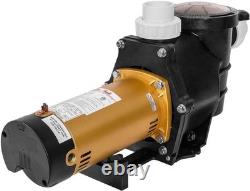 2HP In-Ground Swimming Pool Pump Variable Speed 2 Inlet 230V High Flo with Slip-O