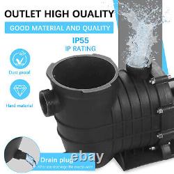 2HP Swimming Pool Pump In/Above Ground with Motor Strainer Filter Basket