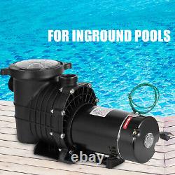 2HP Swimming Pool Pump Inground Dual Voltage High Flow 110/220V 1500W