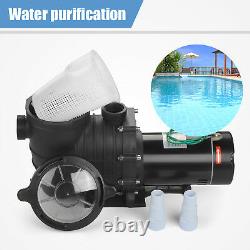 2HP Swimming Pool Pump Motor outdoor withStrainer 115-230V In/Above Ground 1500w
