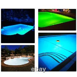 2PCS LED RGB+White 12V 40W Inground Swimming Pool LED Bulb Color Changing IP65