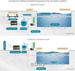 3.0 HP For Hayward Swimming Pool Pump Motor withStrainer Generic In/Above Ground
