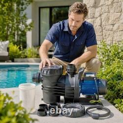 3.0HP 220/240v 2.0 NPT INGROUND Swimming POOL PUMP MOTOR withStrainer For Hayward
