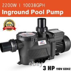 3.0HP INGROUND Swimming POOL PUMP MOTOR with Strainer for Hayward 8200GPH