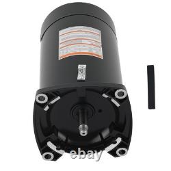 3/4HP 115/230V Swimming Pool Pump Inground USQ1072 Square Flange Pool Pump Motor