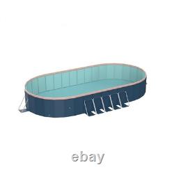 3.65m PVC folding pool (not inflatable) bathes and cools in summer