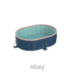 3.65m PVC folding pool (not inflatable) bathes and cools in summer
