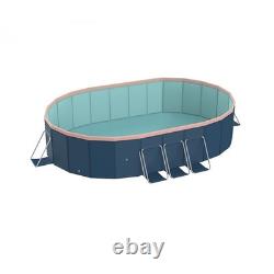 3.65m PVC folding pool (not inflatable) bathes and cools in summer