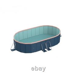 3.65m PVC folding pool (not inflatable) bathes and cools in summer