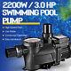 3 Hp High Speed Pool Pump For Up To 50000 Gallon Inground Swimming Pool Us Stock