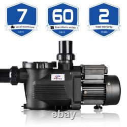 3 HP Inground Swimming Pool Pump Motor Strainer For Hayward Replacement 110V