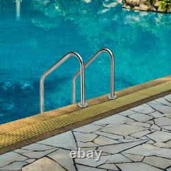 3 Step Swimming Pool Ladder In Ground Stainless Steel Non Slip