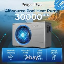 30,000BTU Swimming Pool Heater Plug-in for Inground Above Ground Pools 110/120V