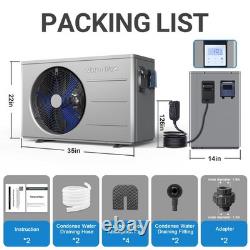 30000 BTU Above Ground Swimming Pool Heater/Cooler Electric for Inground Pools