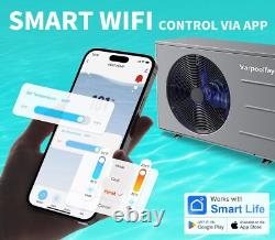 30000 BTU Swimming Pool Heat Pump for Above/In-Ground Pools 110V Pool Heaters