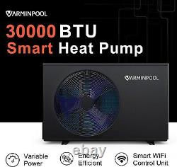 30000BTU Swimming Pool Water Heater for Above/In Ground Pool Heat Pump Electric