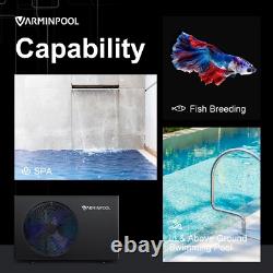 30000BTU Swimming Pool Water Heater for Above/In Ground Pool Heat Pump Electric