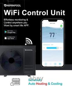 35000 BTU Pool Heater & Chiller Inverter Heat Pump In/Above Ground Pools 10K Gal