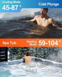 35000 BTU Pool Heater & Chiller Inverter Heat Pump In/Above Ground Pools 10K Gal