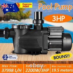 3HP 2900RPM For Hayward Super Pump For In-Ground Pro Swimming Pools US STOCK