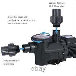 3HP For In-Ground Swinming Pools Pump US SUPPLY For Hayward Super Pump 10038 GPH