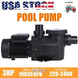 3HP For In-Ground Swinming Pools Pump US SUPPLY For Hayward Super Pump 10038 GPH