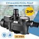 3hp High Flow Single Speed Self Priming Above Ground Inground Swimming Pool Pump