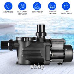 3HP High Speed Pool Pump Inground Swimming Pool for up to 50000 Gallon US STOCK