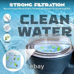 3HP Swimming Pool Pump 220V 9000 GPH 1800W In/Above Ground Pool Pump