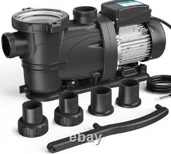3HP VIDAPOOL In/Above Ground Swimming Pool Pump, Self Primming High Flow